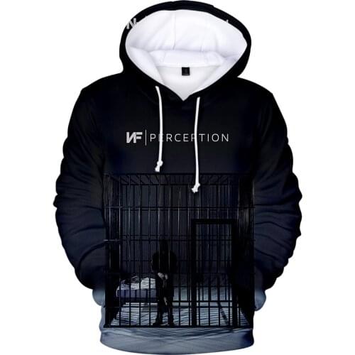 Autumn 3D NF Hoodies Men Women Fashion Hooded Long Sleeve 3D Hoodies Print NF black Pop pullovers Mens Casual Sweatshirts