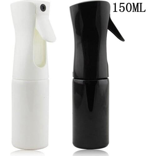 150ML Black/White Hairdressing Spray Empty Bottle Black Refillable Mist Bottle Salon Barber Hair Tools Water Sprayer Care