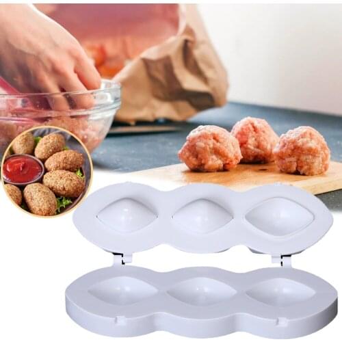 Meatball Maker Manual Meatloaf Mold Maker Press Minced Meat Processor Cake Desserts Kitchen Tools Home Meat Pie Mold Accessories