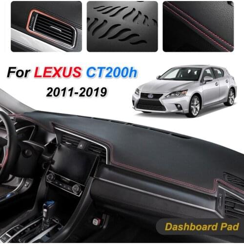 For Lexus CT200h 2011-2019 F Sport Anti-Slip Mat Dashboard Cover Pad Sunshade Dashmat Carpet Car Accessories