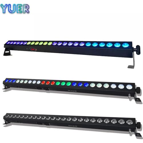 4Pcs/Lot RGBW 4IN1 LED Wall Wash Light 24X4W Beam Light DMX512 Sound Control Led Bar Light DJ Disco Party Stage Effect Lighting