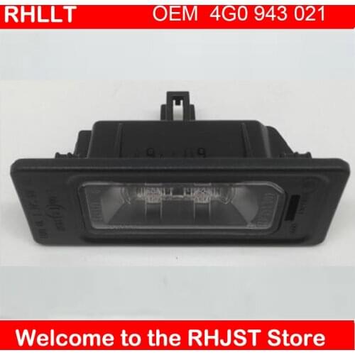 LED license plate light for A1 A3 A4 A5 A6 A7 Q3 Q5 TT OEM 4G0943021 4G0 943 021 5N0943021 3AF943021A