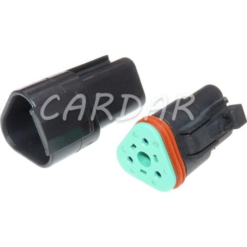 1 Set 3 Pin Automotive Connector DT Series DT04-3P DT06-3S For Deutsch Auto Plug