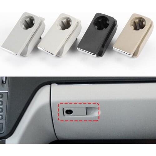 Car Glove Storage Box Lock Switch Cover Trim Decoration Frame Cover Replacement For Mercedes Benz W204 W212 X204 C200 2008-2014