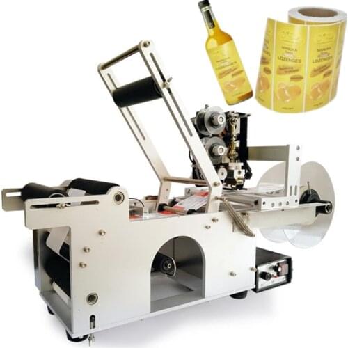 Free Shipping Semi Automatic Label Date Printer 110v220v