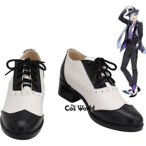 Twisted Wonderland Floyd Leech Games Customize Cosplay Flat Shoes Boots