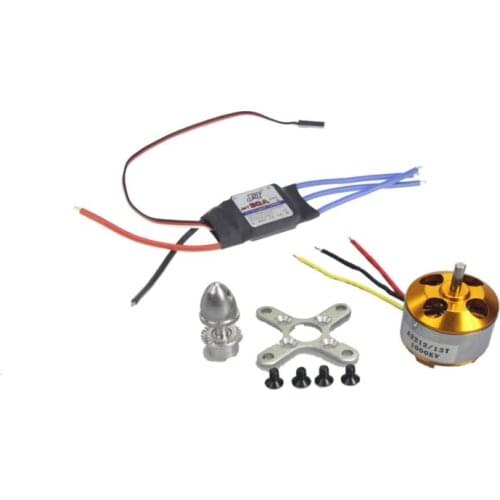 F02015-z A2212 1000KV Brushless Motor 13T + 30A Speed Controller ESC for DIY RC Aircraft Quadcopter Hexacopter Multirotor FS
