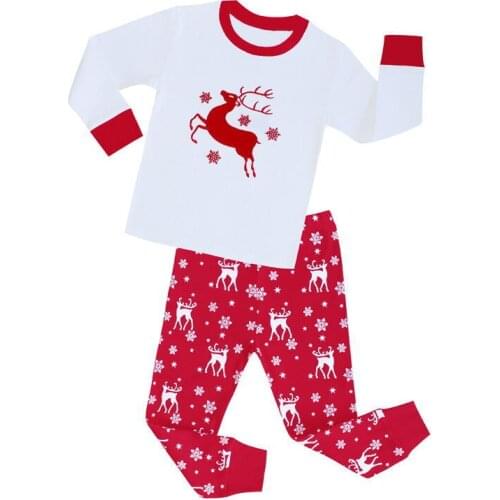 2-8 year underwear boy girl casual sport suits cotton Pajama Sets Childrens Christmas new Anime warm Home Tracksuits 8 color