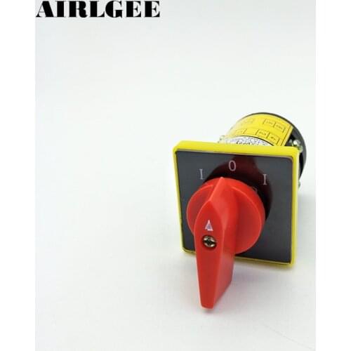 HZ5B-10/2. D009 Ui 380V Ith 10A ON/OFF/ON 3Positions 8 Terminals Control Motor Universal Changeover Switch