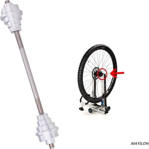 Wheel Truing Stand Adapter Tool Hub Rim Tuner 20mm 15mm 12mm To 9mm QR Thru Axle Adaptor 100x15 100x12 142x12 Quick Release