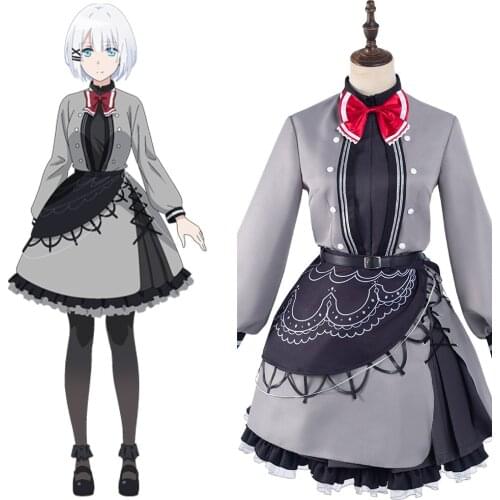 The Detective Is Already Dead -Siesta Cosplay Costume Maid Dress Outfits Halloween Carnival Suit