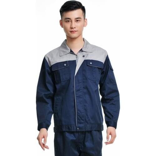 2021Work Clothing Men Women Work Jacket Car Workshop Air Condition Water Electricity Installation Mechanical Repairmen Uniforms