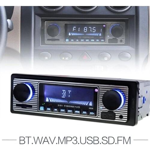 2021New Modern 12V Bluetooth Auto Radio Stereo Audio MP3 Player FM Radio Receiver Support USB Radios Portatil Fm Car Mp3 Player