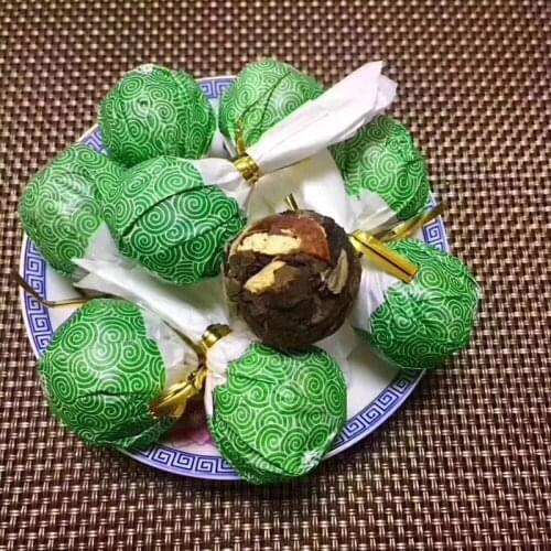 Fuding White Tea Ball New Club Chen Pei Long Zhu Ball Tea Xiaotuo Tea Shoumei Old White Tea Chocolate Tea 250g package