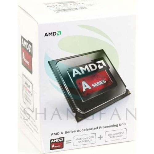 NEW AMD A10 6700 A10 6700K 3.7Ghz 65W Quad-Core CPU Processor AD6700OKA44HL Socket FM2 With CPU Cooling fan without original box