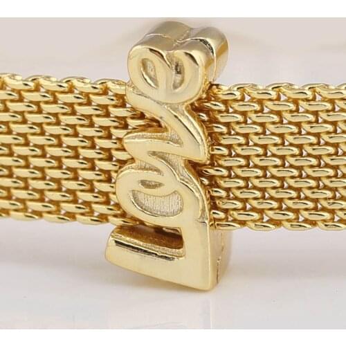 Authentic S925 Silver Shine Reflexions Love Clip Stopper Charms fit Lady Bracelet Bangle For Women DIY Jewelry Making