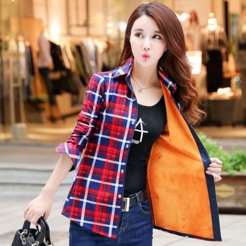 SexeMara Women's Flannel Shirts