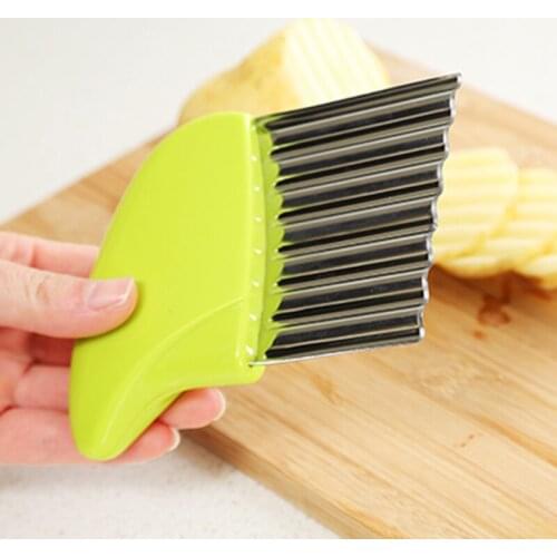 Affettatrice per verdure e frutta Affettatrice per cipolle e patate Affettatrice per patate in acciaio inox da cucina