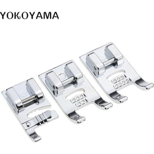 YOKOYAMA Household Multi-Function Sewing Machine Clamp Rope Pressure Foot 3/5/7 Holes Inlaid Rope Pressure Foot Sewing Parts