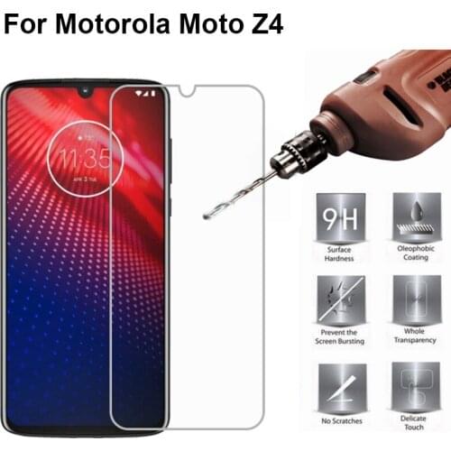 9H tempered glass For Motorola Moto Z4 screen protector protective glass protector For Motorola Moto Z4 Z 4 Mobile Phone Film