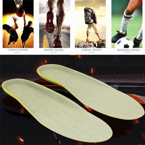 1 Pair PVC Insoles Orthotics flat foot Health Sole Pad for Shoes insert Arch Support pad for plantar fasciitis Feet Care