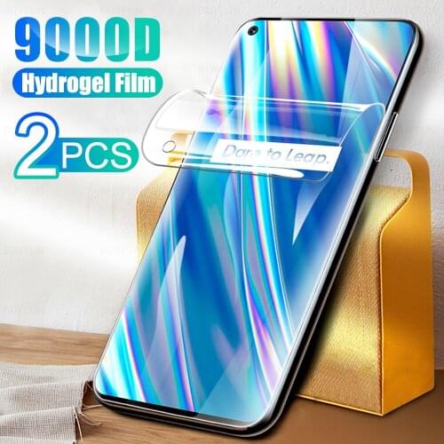 2Pcs Full Cover Hydrogel Film For OPPO Realme Q3i 5G Screen Protection For Realmy Realmi RealmeQ3i Q 3i 6.5" Phone Film Not Glas