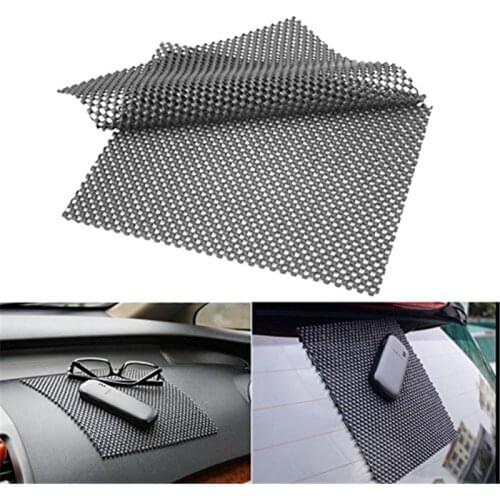 2Pcs High Quality Car Dashboard Anti-Slip Sticky Premium Mat for Phone GPS Cards Black PVC Foam Non-slip Pad Accessories 22*19cm