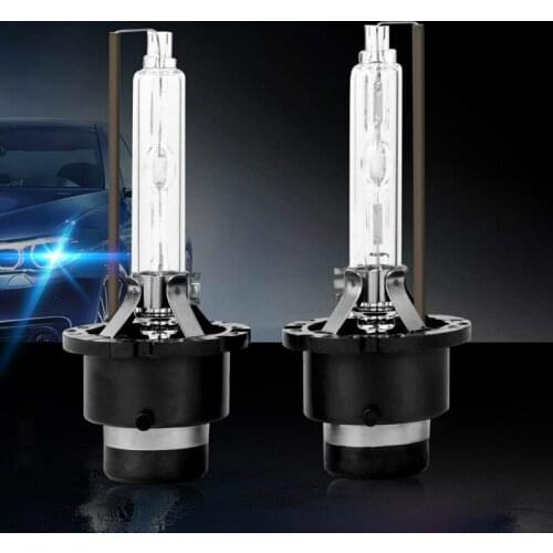 2x D2S HID Bulbs 35W HID Xenon Headlight Bulb With Metal Bracket Protection 4300K 6000K 8000K D2S XENON HID Auto Headlamp Light