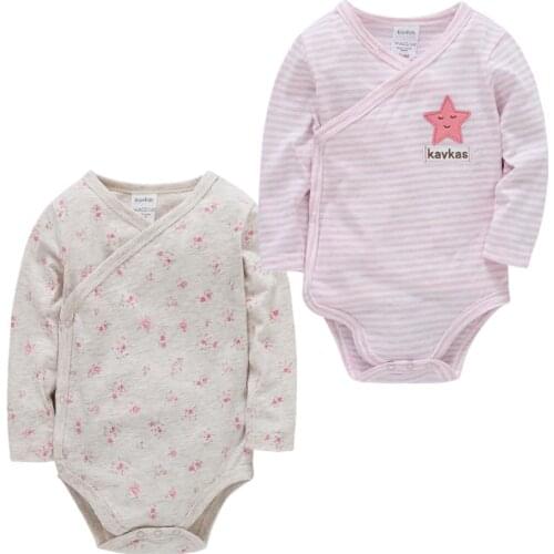 Roupa Bebe De 2 3 4PCS New Baby Girls Boys Bodysuit Long Sleeve Cotton Baby Boy Girl Clothes Newborn body bebe infantil Clothing