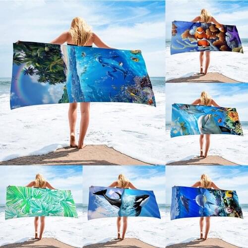 1 Pcs Quick-dry Microfiber Towel Bath Large Beach Towel 75*150cm Swimming Sport Bath Towels Bathroom Travel Camping Terry Cloth