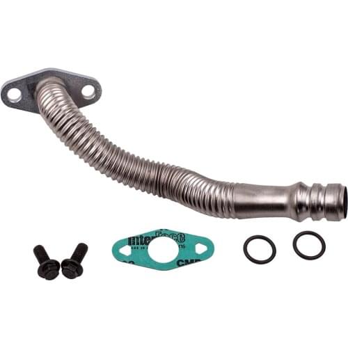 Turbo Oil Drain Return Line Tube 6.7L for Dodge Cummins 07-08 6.7L 904-350 68005450AA Dropshipping
