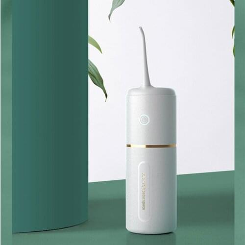 Electric Water Flosser IPX7 Waterproof Oral Irrigator USB Rechargeable Dental Cleaning Device 280ml Water Tank Teeth Cleaner