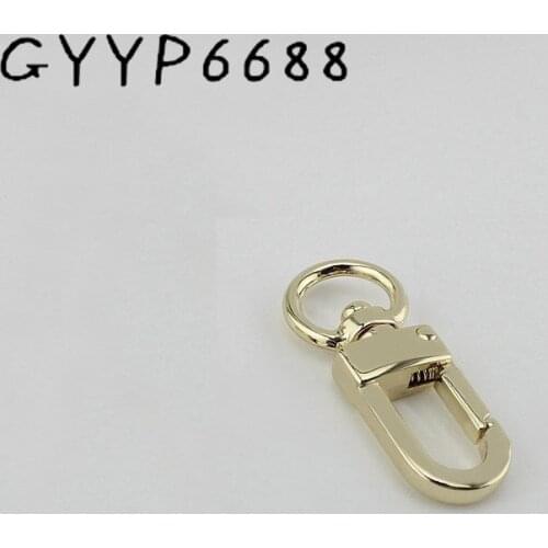12mm 10pcs Round head snap hook luggage hardware buckle female bag buckle hang button shoulder strap chain dog buckle practical