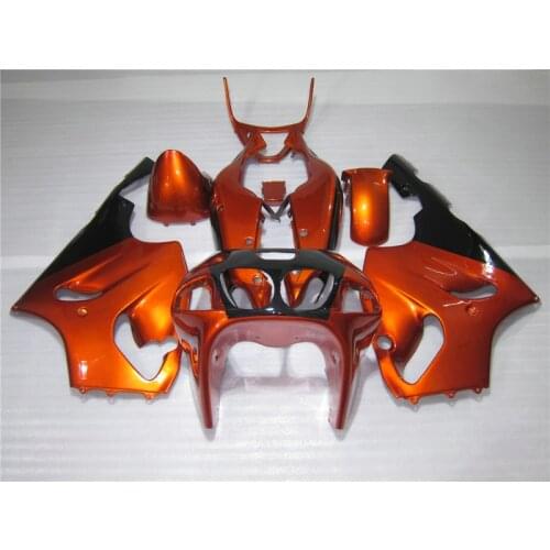 ABS Fairing kits for Kawasaki ZX 7R 1996-2003 NINJA zx7r 96 97 98 99 00 01 02 03 brown black motorcycle fairings set FG11