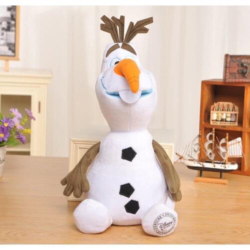 Disney Kawaii Plush Toys 30cm Frozen Olaf Cartoon Anime Plush Toys Snowman Olaf Soft Plush Doll For Children Gift Juguetes