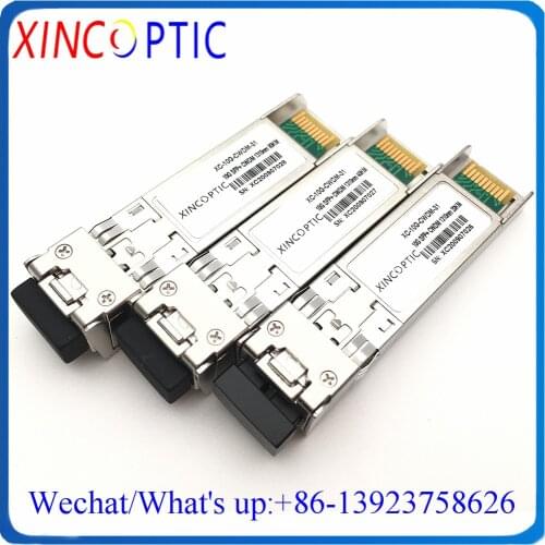 10G 20KM 1310nm 1330nm CWDM SFP+ Transceiver Module,10Gbps CWDM SFP+ 1270~1330nm DFB DOM Dual LC SMF Fiber Transceiver Module