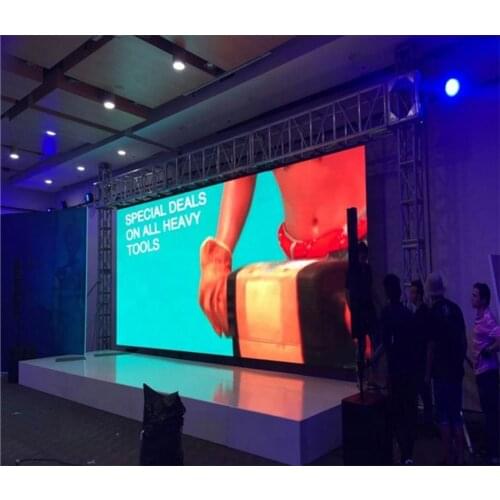 P6 Indoor Led Video Wall / Rental Stage Led Display Screen / Stage Background Outdoor Led Panel With Nova Control System