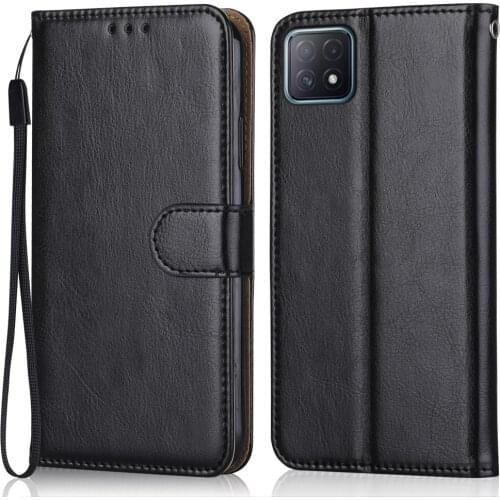 Folio Luxury Leather Case for On OPPO A73 5G Wallet Stand Flip Case Phone Bag with Strap