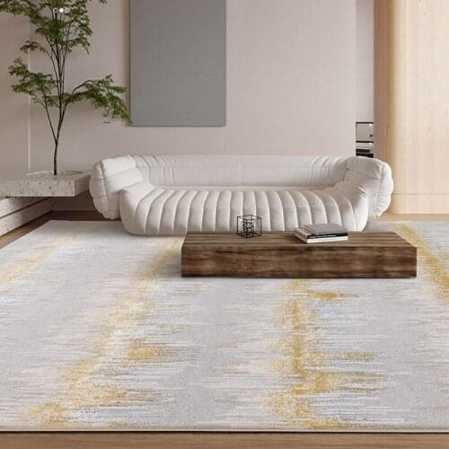 Light Luxury Carpet Rectangle Large Area Rug Modern Minimalist Home Living Room Carpet Nordic Bedroom Thick Rugs Sofa Bedside