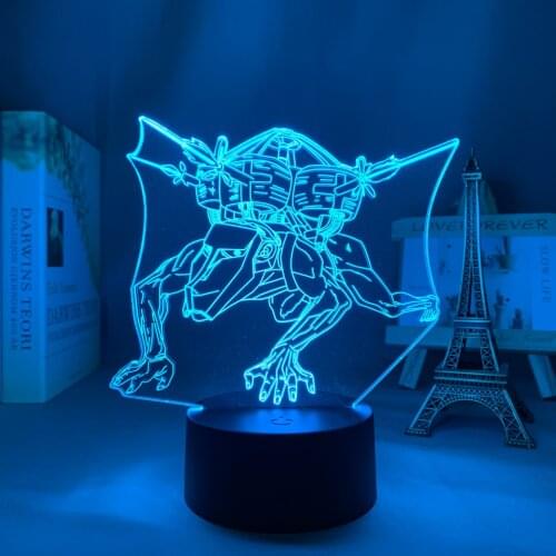 Anime Led Light Attack on Titan The Cart Titan for Bedroom Decor Light Kids Birthday Gift Manga Attack on Titan Night Lamp 3d