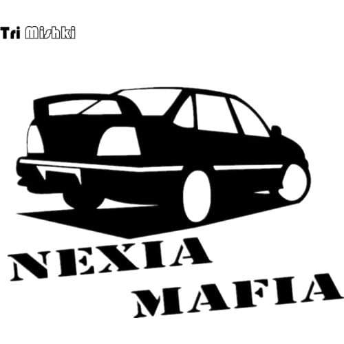 Tri Mishki HZX082 13.7*20cm for daewoo nexia mafia car sticker auto car stickers