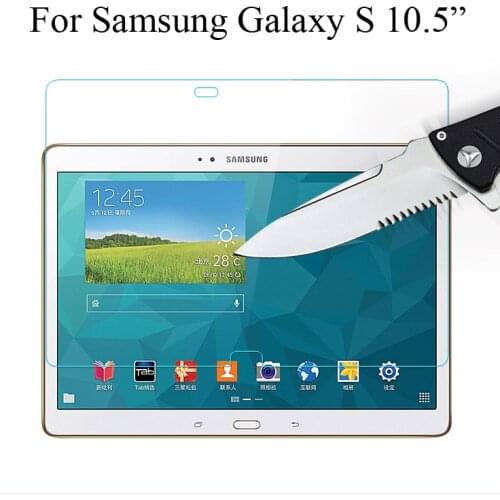 Tempered glass screen protector for Samsung Galaxy Tab S 10.5 inch SM-T800 SM-T805 screen film guard protection