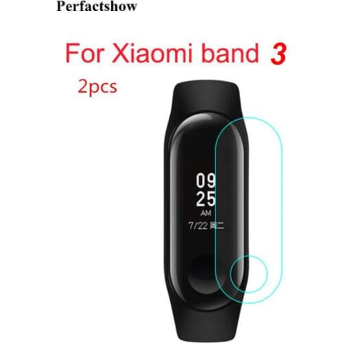 2pcs Xiaomi mi Band 3 Screen Protector Film Anti-explosion screen protective film for Xiaomi mi 3 Bracelet with retail Package
