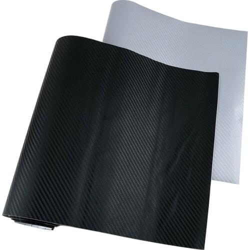 127x30CM New Carbon Fiber Vinyl Film Car Sticker Waterproof DIY Car Styling For Toyota RAV4 for BMW X1 X3