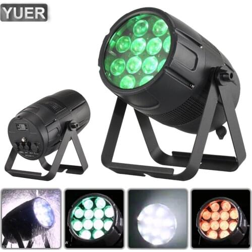 12X30W RGBW 4IN1 LED IP65 Waterproof Strobe Zoom Stage Effect Light For DJ Disco Party Prom Dance Floor Musci Bar Club DMX512