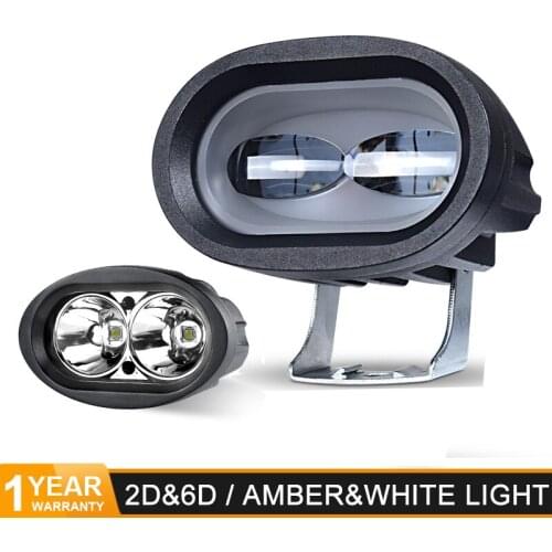 2PCS LED Headlights 6D Lens Work Lamp for Car Motorcycle Truck Tractor Trailer SUV ATV Off-Road Led Work Light 12V 24V Fog Lamp