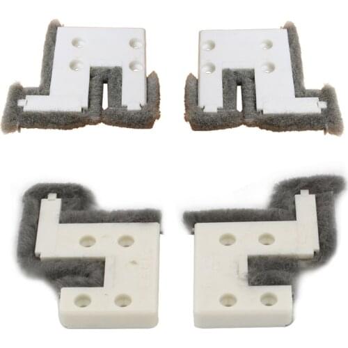 4pcs Sliding Window Buffer Block Up Down Track Sealing Wind-proof Brush Strip E5BE
