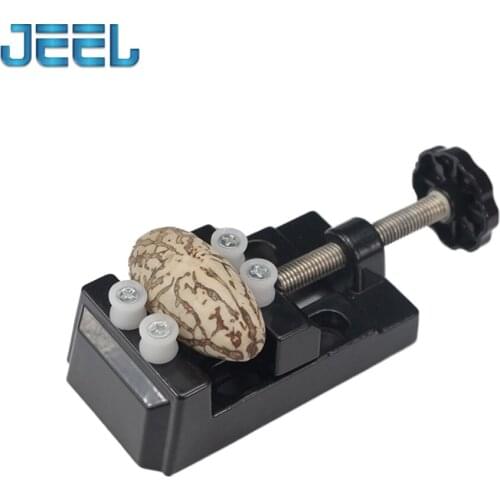 Free Shipping Mini Vise Adjustable Jaw Bench Clamp Drill Press Table Vise DIY Sculpture Craft Hand Fixed vise, Woodworking Tool