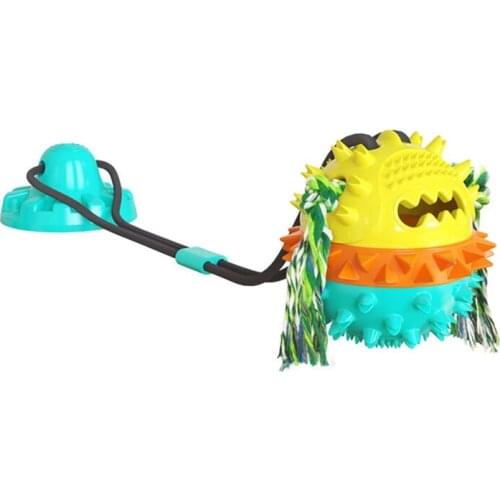 Large Suction Suction Cup Drawstring Dog Toy Relieve Boredom Snacks Molar Teeth Bite Resistance