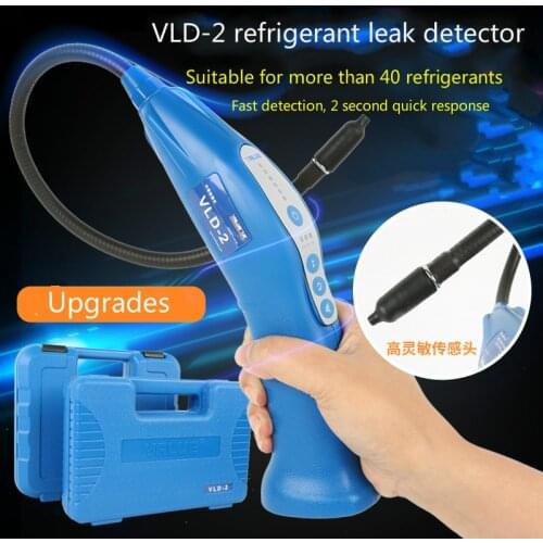 Electronic leak detector, halogen VLD-2 leak detector, R410 R32 cooling snow detection